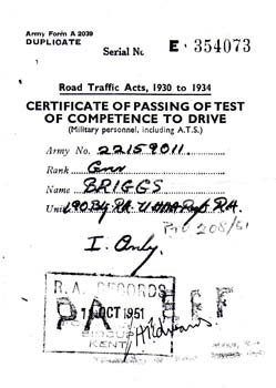 stan briggs driving test